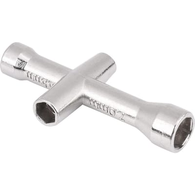 Afstandsbediening Model Rupsvoertuig Gereedschap Metalen Accessoire 4   5   5.5   7mm Kruissleutel Dop white
