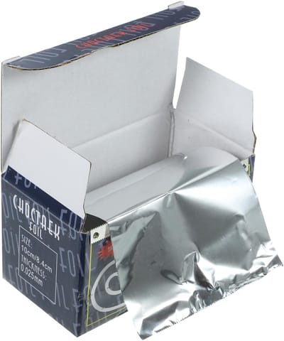 1 Roll Haarverffolie - Aluminiumfolie voor Haarstyling en Verf - Duurzaam T-Tool voor Professioneel Gebruik en Nagelset