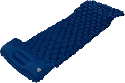 Slaapmat Luchtsteun - Kampeer Mat - Tent Wandelen - Scheurvast TPU - 28 x 12 cm - Marineblauw