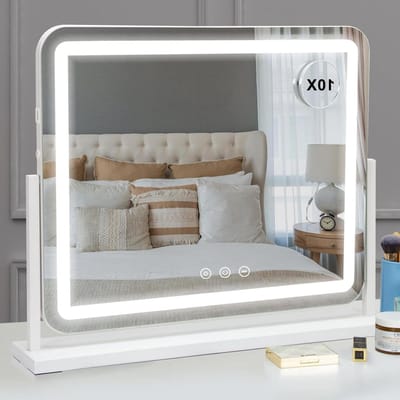 Spiegel met verlichting - Hollywood Glamour