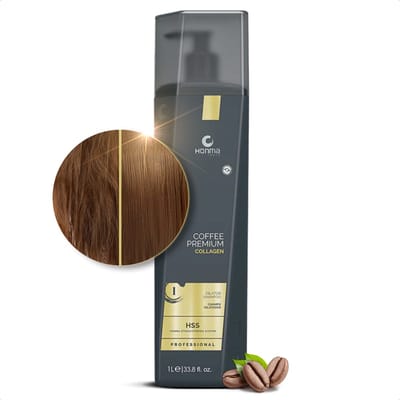 Honma Tokyo - Coffee Premium Collageen Dilator Shampoo - Professionele Haarverzorging - Haarstyling Producten - Shampoo met Collageen - Haarverzorging voor Vrouwen - 1000 ml