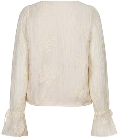 Lofty Manner Blouse Top Tilly Rg59 Cream Dames Maat - S