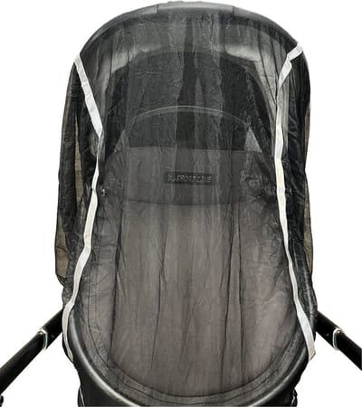 Babsana Reflecterende Klamboe Kinderwagen - Black