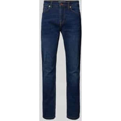 Only & Sons blauwe heren jeans   Stonewash wassing   Regular fit   5-Pocket zakken   Knoopsluiting   Duurzaam   Regular waist Blauw 30/32