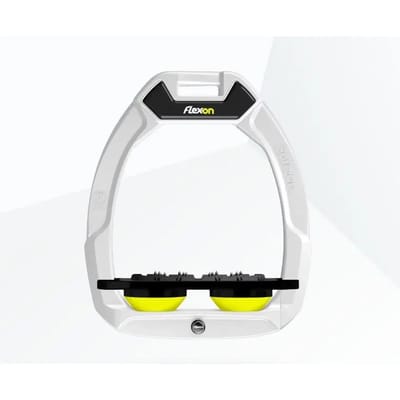 Platte Ultra Grip Veiligheidsbeugels Wit/Zwart/Geel Flex-On Safe-On