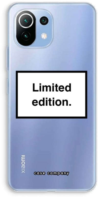 Case Company® - Hoesje geschikt voor Xiaomi Mi 11 Lite hoesje - Limited edition - Soft Cover Telefoonhoesje - Bescherming aan alle Kanten en Schermrand