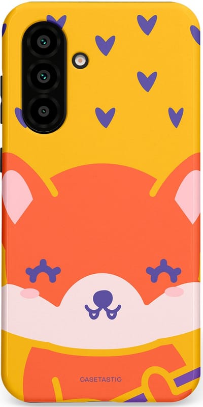 Casetastic Hoesje Geschikt voor Samsung A56 / A36 - Stijlvolle Beschermende Duo-layer Case - Vossen beat