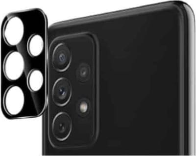 Camera Lens Glass Protector - beschermer Geschikt voor: Samsung Galaxy A72 4G & 5G - Zwart