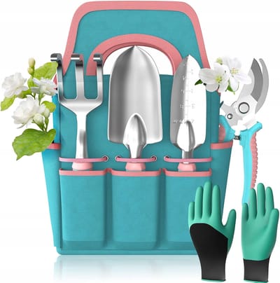 6-delige Tuin Gereedschap Set - Duurzaam & Ergonomisch