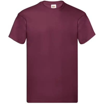 Fruit of the Loom - Original T - Burgundy - XL