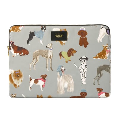 Wouf Daily Laptophoes 15-16 inch - Laptopsleeve - Puppy