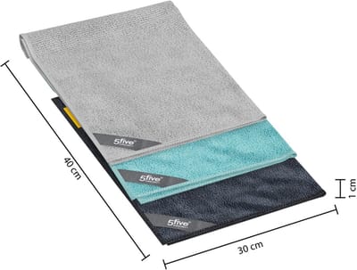 5Five Microvezeldoeken - Ultra absorberend - 3 stuks