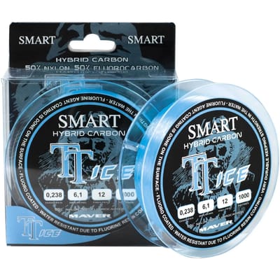 Maver Tt Ice 1000 M Monofilament Transparant 0.149 mm