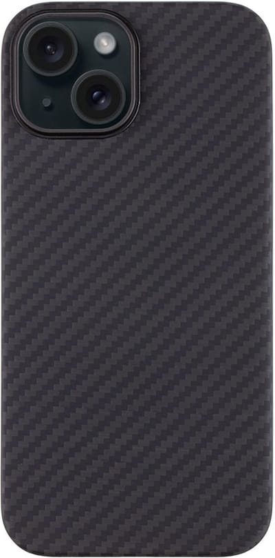 Tactical iPhone 15 MagForce Aramid Cover – Hoesje – Zwart
