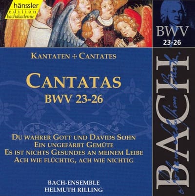 Bach-Ensemble, Helmuth Rilling - J.S. Bach: Cantatas Bwv 23-26 (CD)