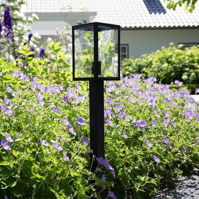 KS Verlichting Buitenlamp Staand Zwart Soho Terras