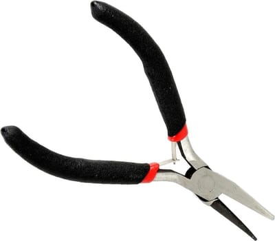 Fako Bijoux - Platte Rondbektang - Flat Nose Cut Pliers - Sieraden Maken - Sieraden Tang - 12.5cm