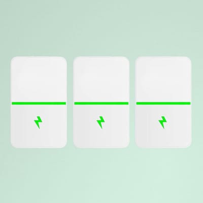 Allecta - Elektriciteitsbesparende Box voor Energiebesparing en Betrouwbare Bediening, Brede Toepassing, 3 Stuks PC met EU-stekker, 90-240V