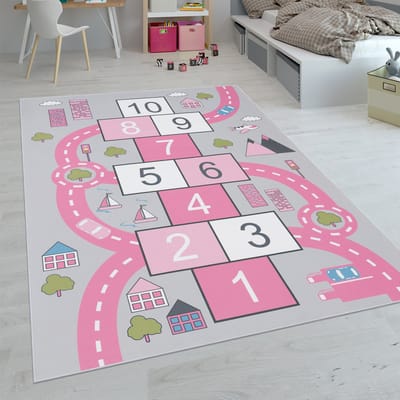 Paco Home Kindertapijt Laagpolige Vloerkleden Voor Kinderkamer Speelkleed Meerkleurig 240x340 cm