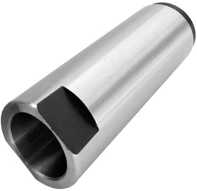 Dailygoods - Taper Drill Sleeve - MT3 naar MT2 - Duurzaam en slijtvast - Stalen adapterhouder - Boormachines - Draaibankfrezen - Werkplaatsaccessoire