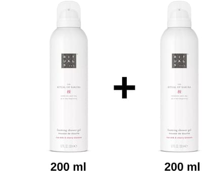 Rituals The Ritual Sakura Foaming Shower Gel - Douchegel - 2 x 200 ml