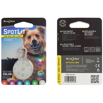 Nite Ize SpotLit Halsbandlamp Disco