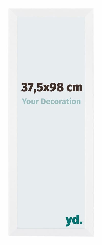 Your Decoration - Fotolijst 37,5x98 cm - MDF - Wit Mat - Catania