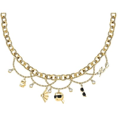 Karl Lagerfeld - Ketting - KLAYD01 - Dames - CHARMS - 40cm