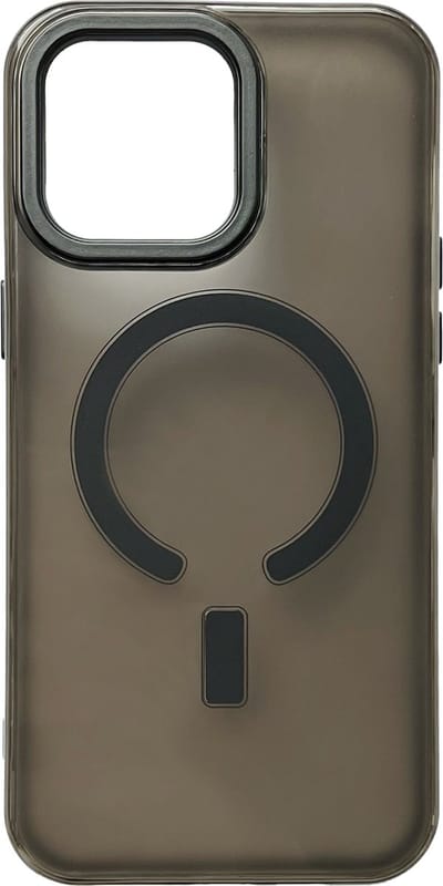 Casemania Hoesje Geschikt voor Apple iPhone 15 Zwart - Extra Stevig Siliconen Back Cover - Geschikt voor Magsafe