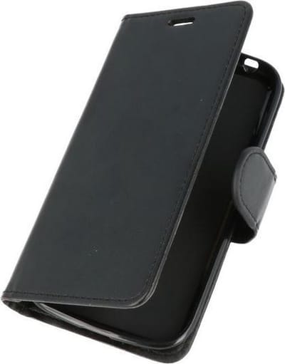 Zwart Wallet Case Hoesje voor Huawei Honor 7X