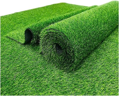 Kunstgrasmat Hoge Dichtheid - Groen Gazon - Buiten Decoratie - Weerbestendig Duurzaam - 15 x 3 m - Groen