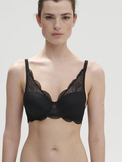 Simone Pérèle - Karma Balconette Spacer BH Zwart - maat 75C - Zwart