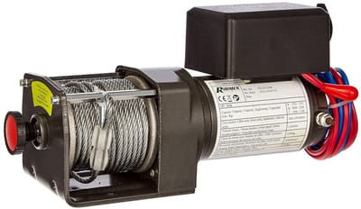 Elektrische Lier 12V 2.2 Ton Krachtige Kabelhaspel voor Trekken en Tillen