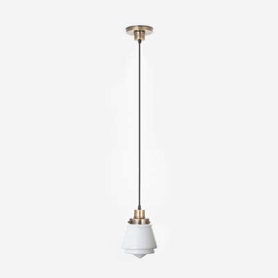 Hanglamp aan snoer Komeet 20's Brons - Art Deco Trade