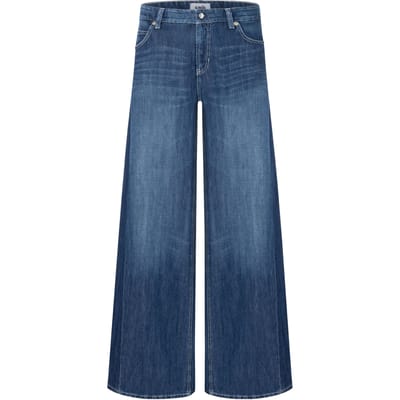 Cambio Palazzo Patch Jeans Blauw 9112 0056 11