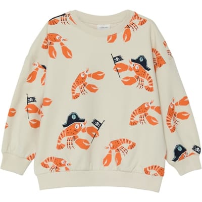 s.Oliver Sweatshirts Grey/black Taglia: 140 | Maglioni Outlet | kids | Grigio