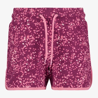 Osaga meisjes sweatshort met print paars - Maat 140