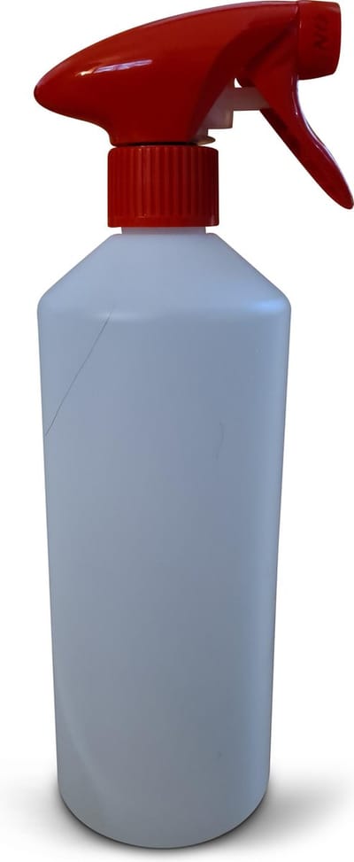 Lege Sprayflacon 750ml | Met professionele afsluitbare rode spraykop | Geschikte voor vloeistoffen | Navulbaar