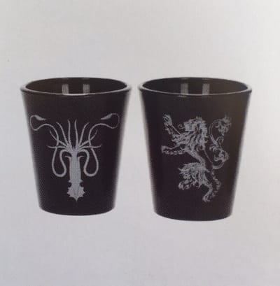 2 Shotglazen Game of Thrones - SD Toys