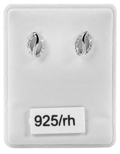 AKZENT Akzent damesoorbel "Osia" uit 925 Sterlingzilver, gerhodineerd, duurzaam