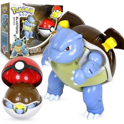 bal Pokemon misvormde figuur Pikachu Charizard Venusaur Blastoise Gyarados Solgaleo Lunala Actiefiguur pokébal poke kind Speelgoed