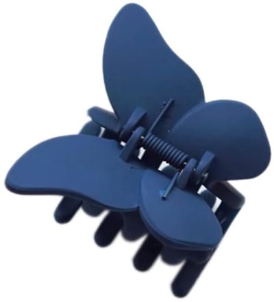 Dailygoods- Haarclips 2 Stuks - Vlinder Haarspeld - Haarklemmen Dames - Kunststof - 5,5 cm - Duurzaam Materiaal - Haarklem