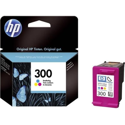 HP 300 / CC643EE Kleur Inkt - Inktpatroon Colour (cyan, magenta, yellow)