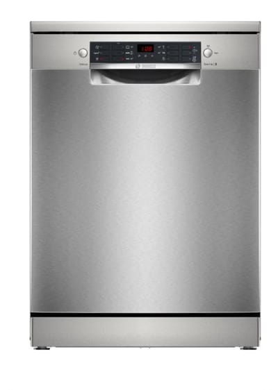 Bosch SMS26AI01F - Serie 2 - Vaatwasser - Vrijstaande vaatwasser - 60 cm - Geborsteld staal -Extra Droog: optie voor extra grondige droogresultaten