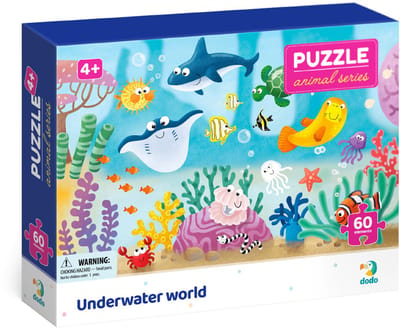Dodo Puzzel Biomy 60 Stuk - Onderwaterwereld
