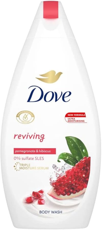 Dove Douchegel - Reviving Granaatappel & Hibiscus 400 ml