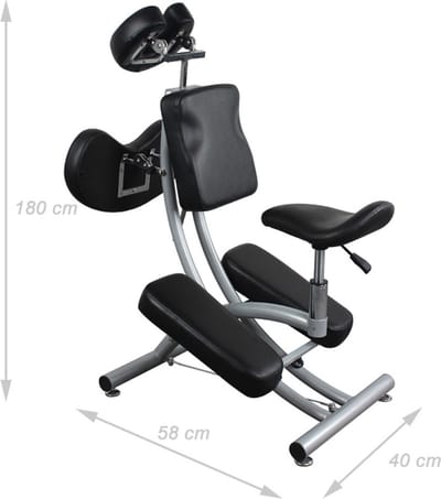 Comfort De Luxe Behandelstoel | Verstelbare Behandelstoel Voor Tattoo PMU En Beauty | Comfortabele Cliëntstoel Voor Lange Sessies En Detailwerk | Geschikt Voor Salon Praktijkruimte En Professionele Studio | Tattoo Supply | Dagelijks Gebruik