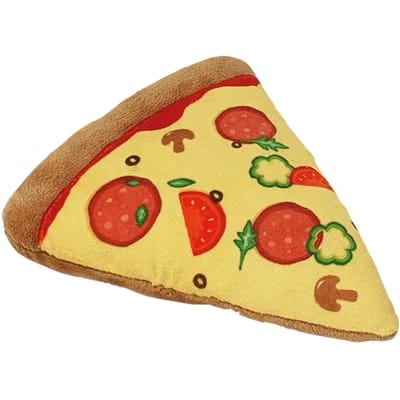 Pizza pluche speelgoed voor honden Nobby Pet Classic