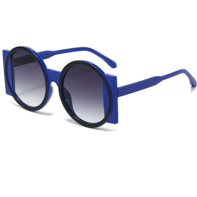 Lunettes de soleil rondes vintage pour dames pour hommes Lunettes de soleil féminines Élégantes de luxe Designer Lunettes de soleil UV400 Oculus Lunettes de soleil as picture