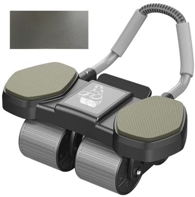 Ab Roller Wheel met 4-wielig ontwerp voor buikspieren versterken